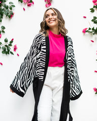 Kimono Zebra black